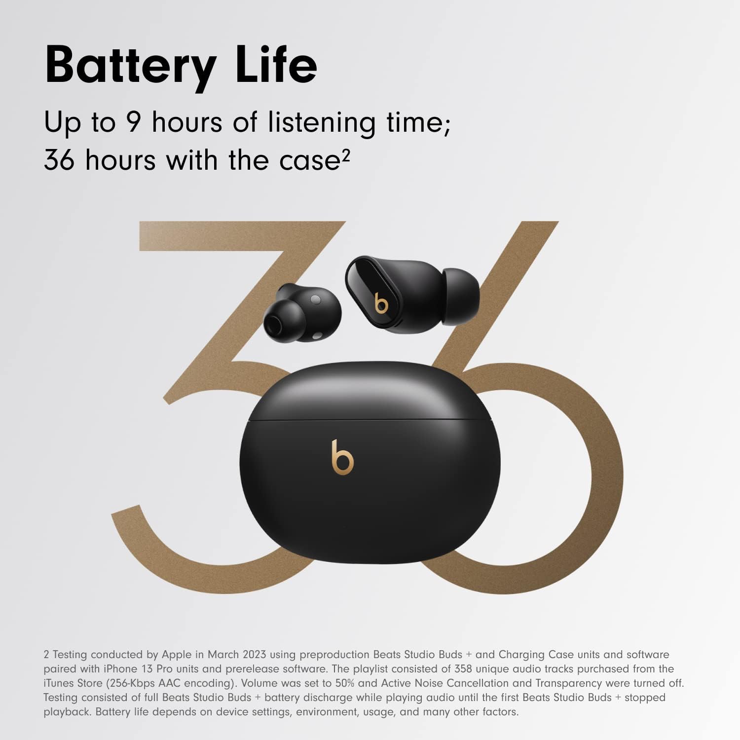 Beats Studio Buds+ (MQLH3LL/A) Black 8