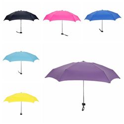 FOLDING TRAVEL UMBRELLA WITH EVA CASE