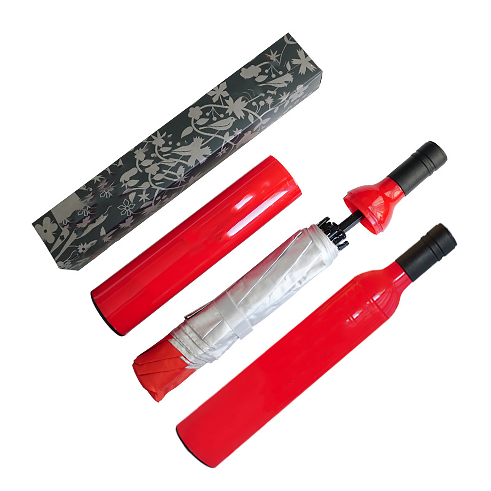 Bottle-Style Compact Umbrella with Auto Open & Close 14