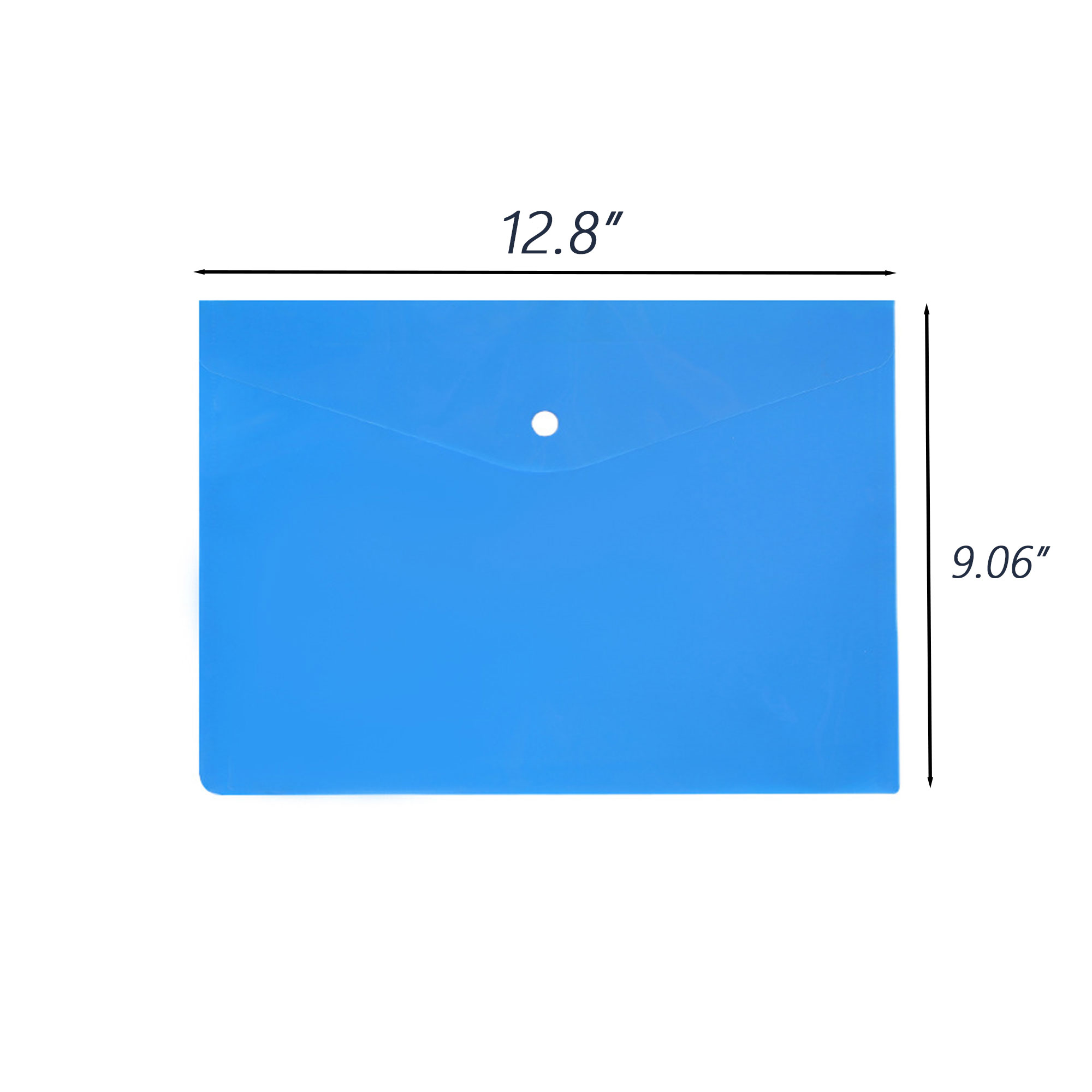 Transparent Envelope Folder with Snap Closure 11