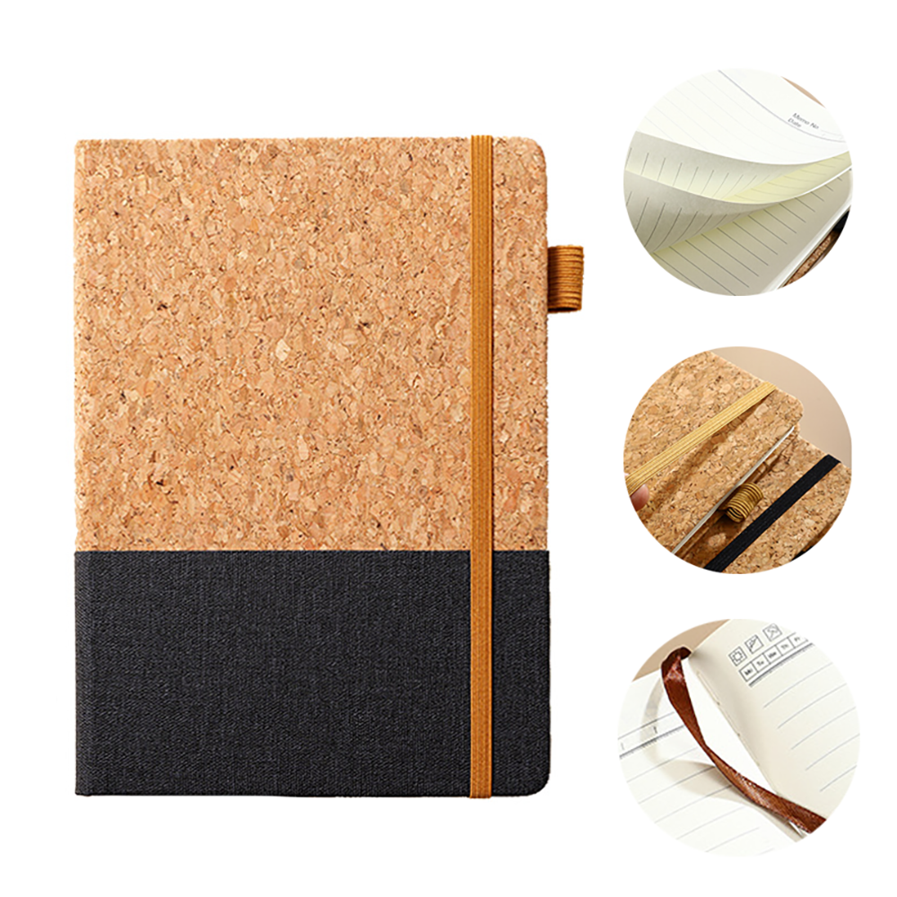Cork Hardcover Bound Notebooks 10