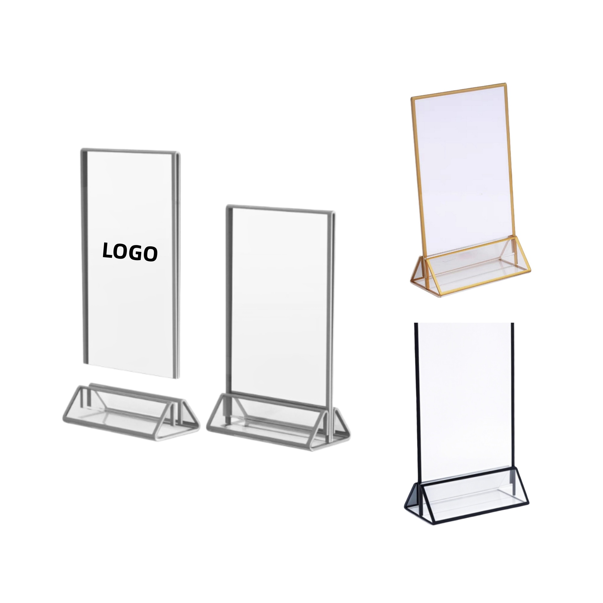 Versatile Restaurant Menu Flyer Holder