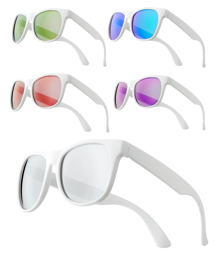 White mirrored Sunglasses 5