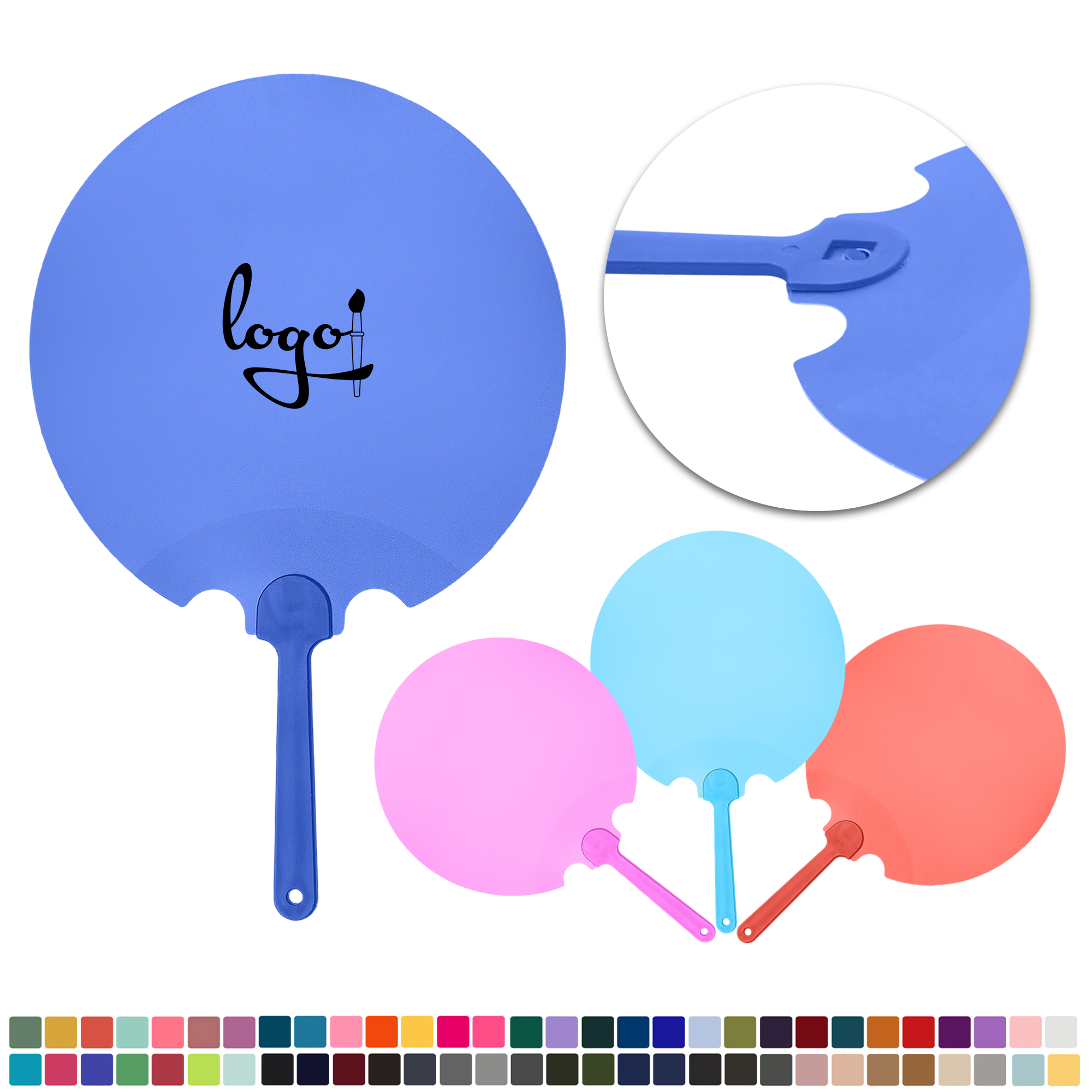 Handheld Plastic Fan