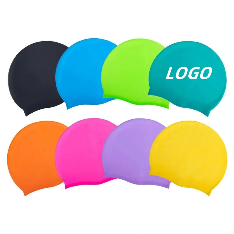 Custom Silicone Swim Cap Flat Style