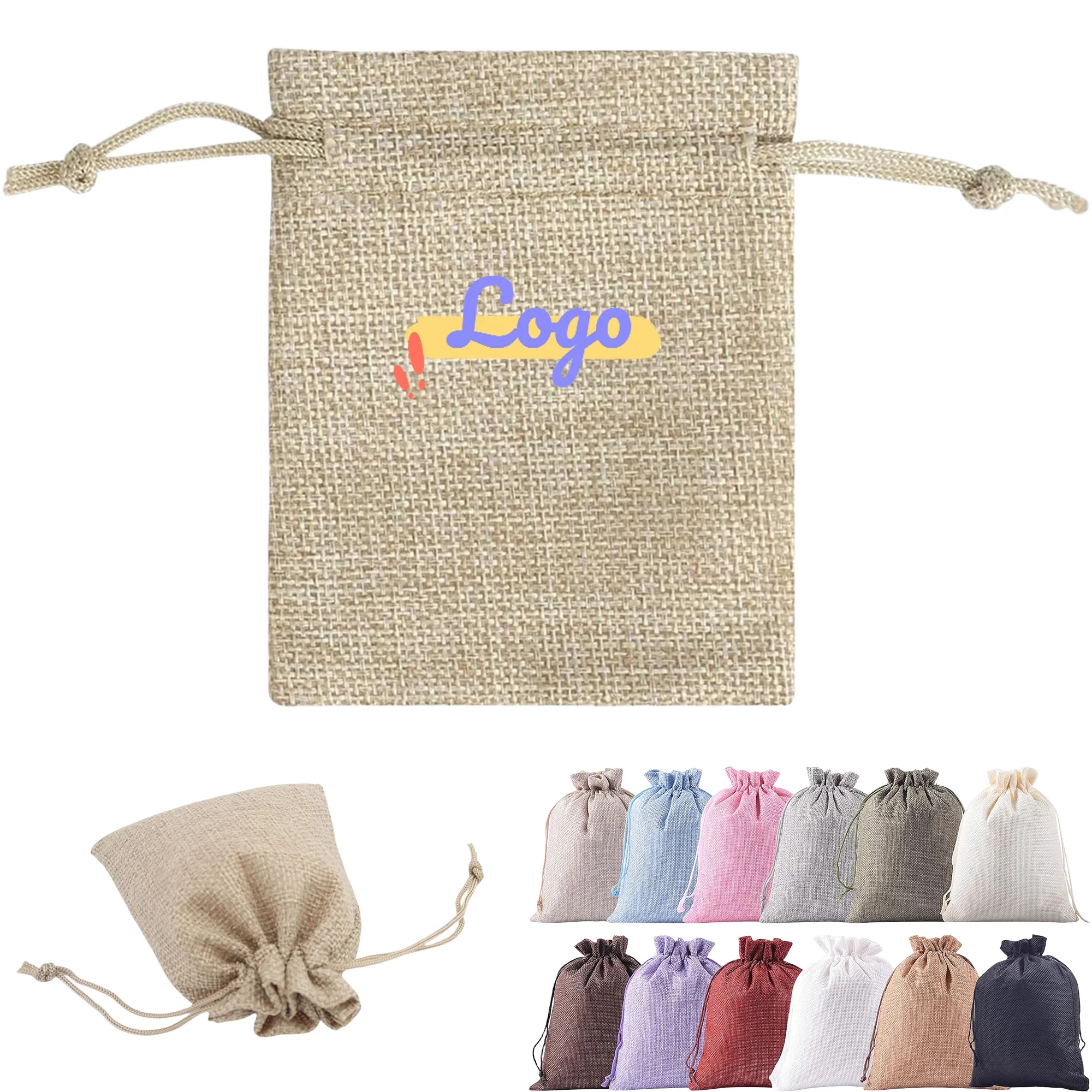 Drawstring Gift Bag MOQ100