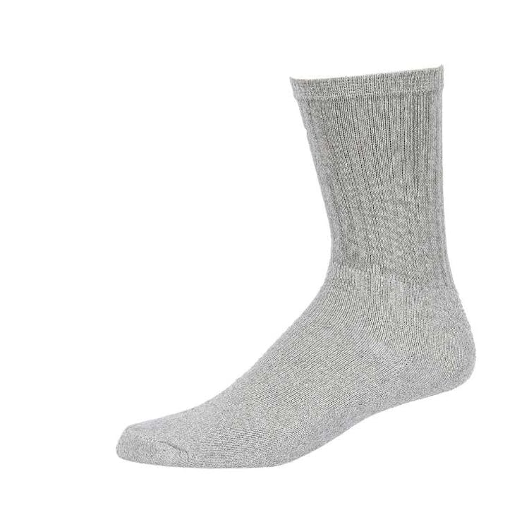 Crew Sports Socks - Gray Size 10-13 4 Pack 3