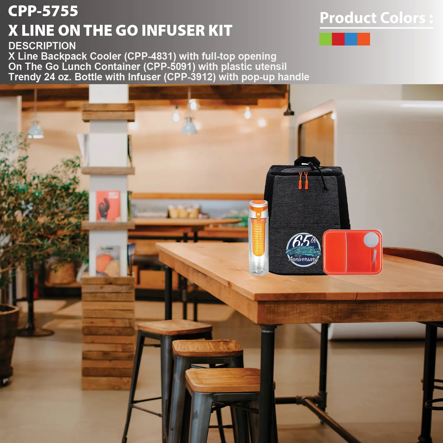 X Line On The Go Infuser Kit 3