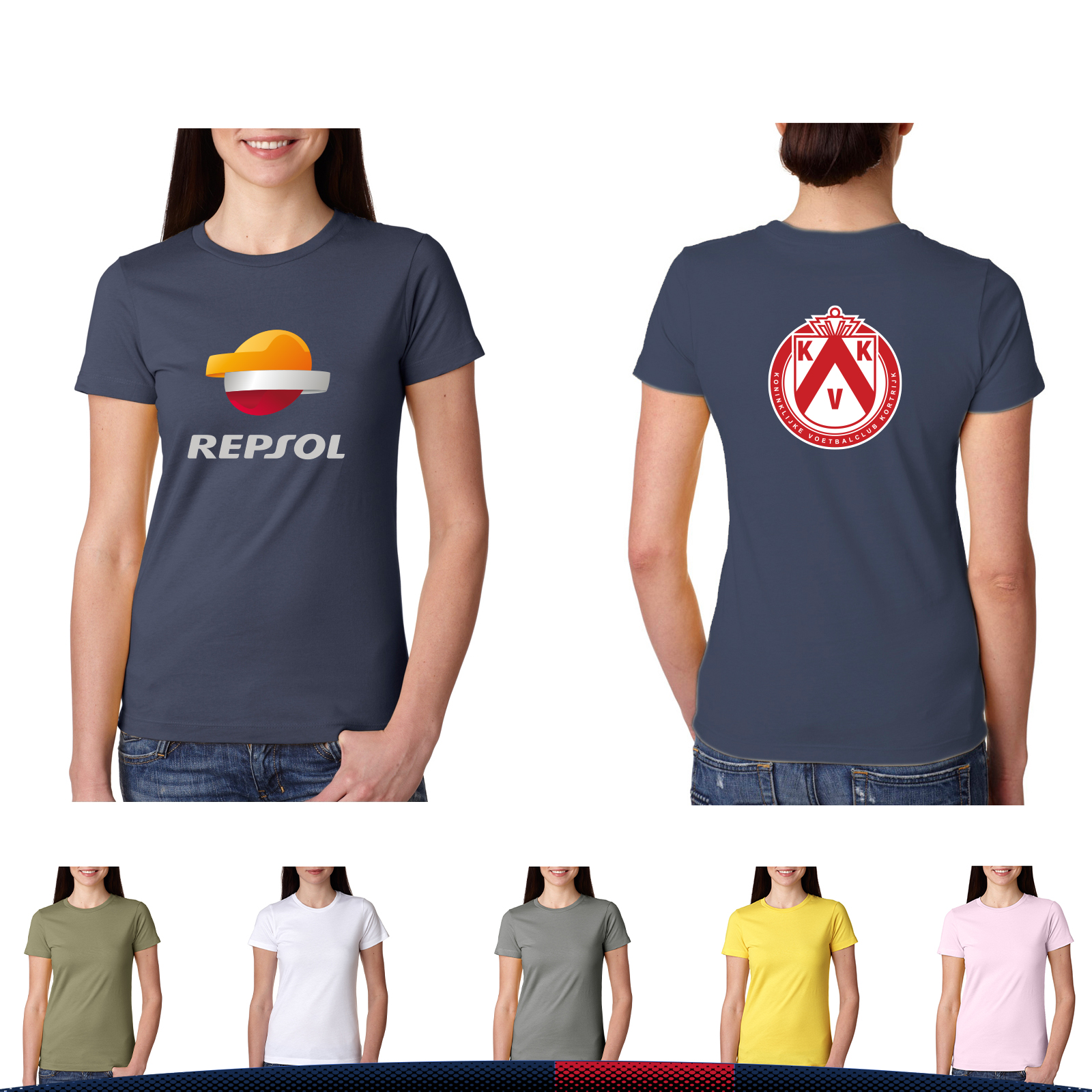 Next Level® 100% Cotton Ladies Boyfriend T-shirts