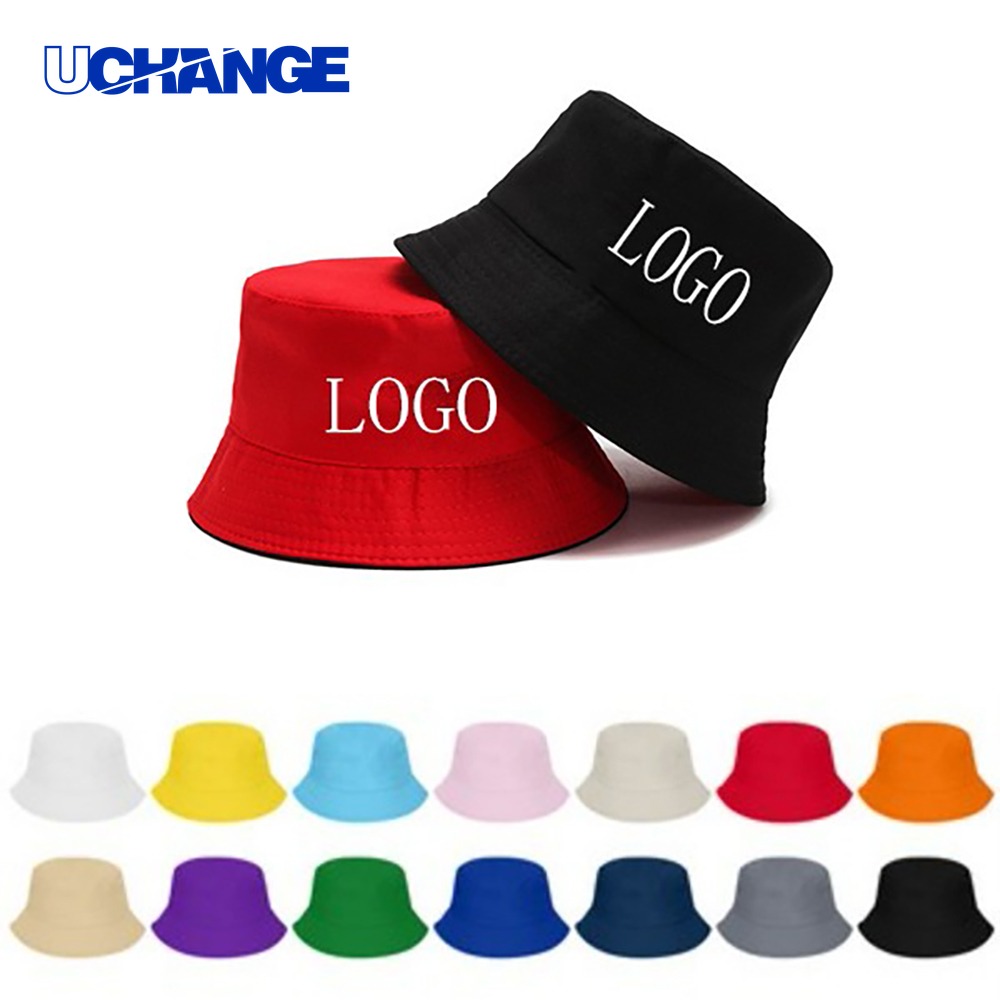 Screen Printed Cotton Bucket Hat for Events