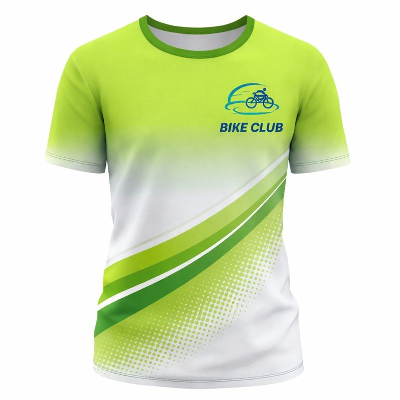 Unisex Sublimated Crew Neck Short Sleeve T Shirt