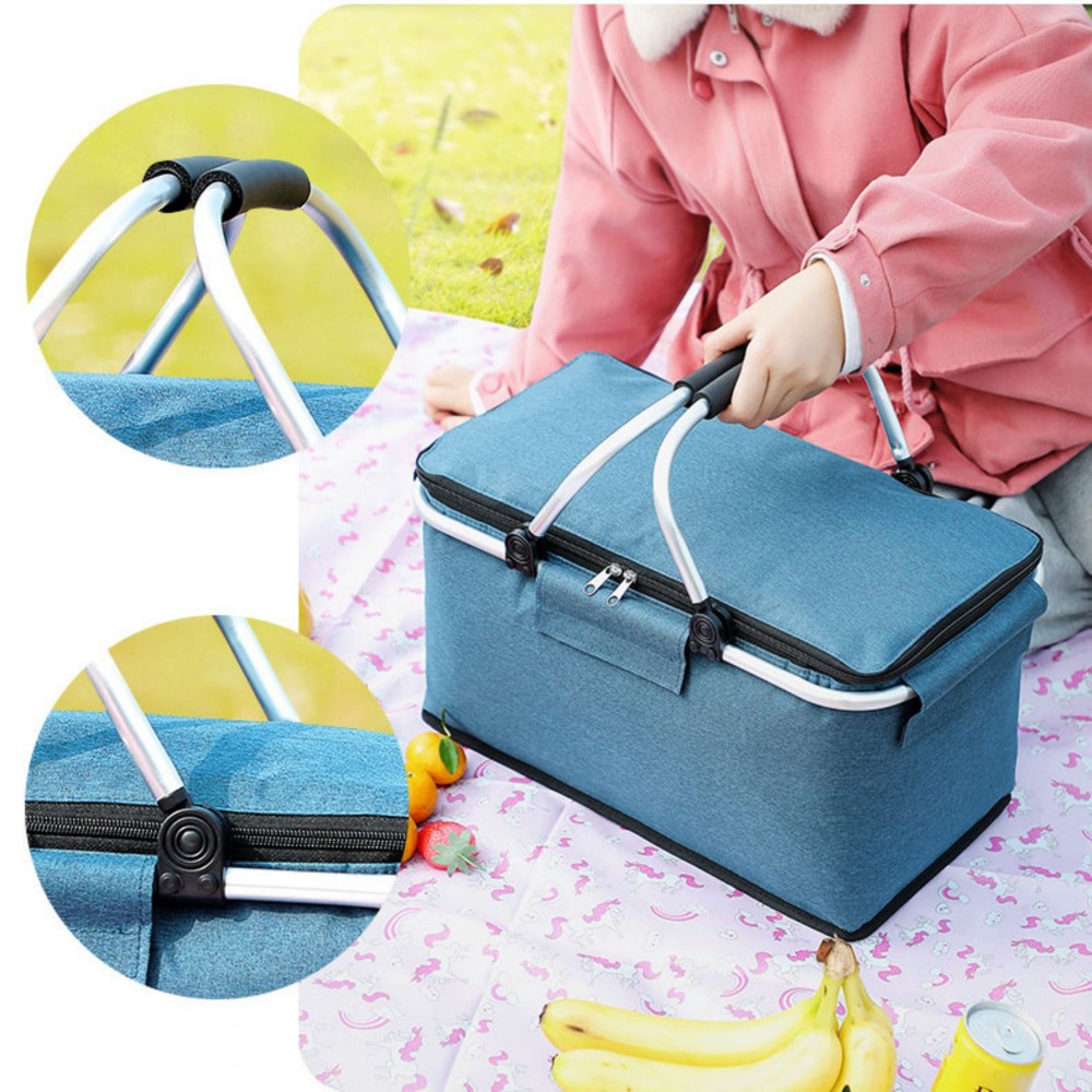 Foldable Picnic Food Basket 11