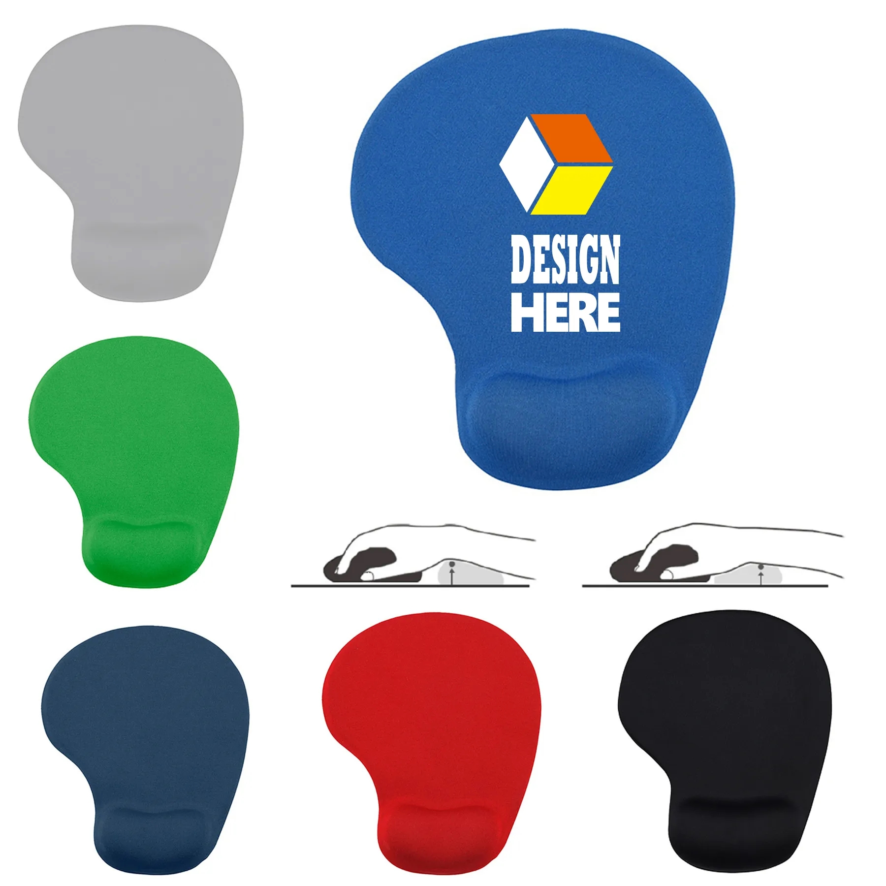 Comfortable Mouse Pad With Wrist Rest Gel