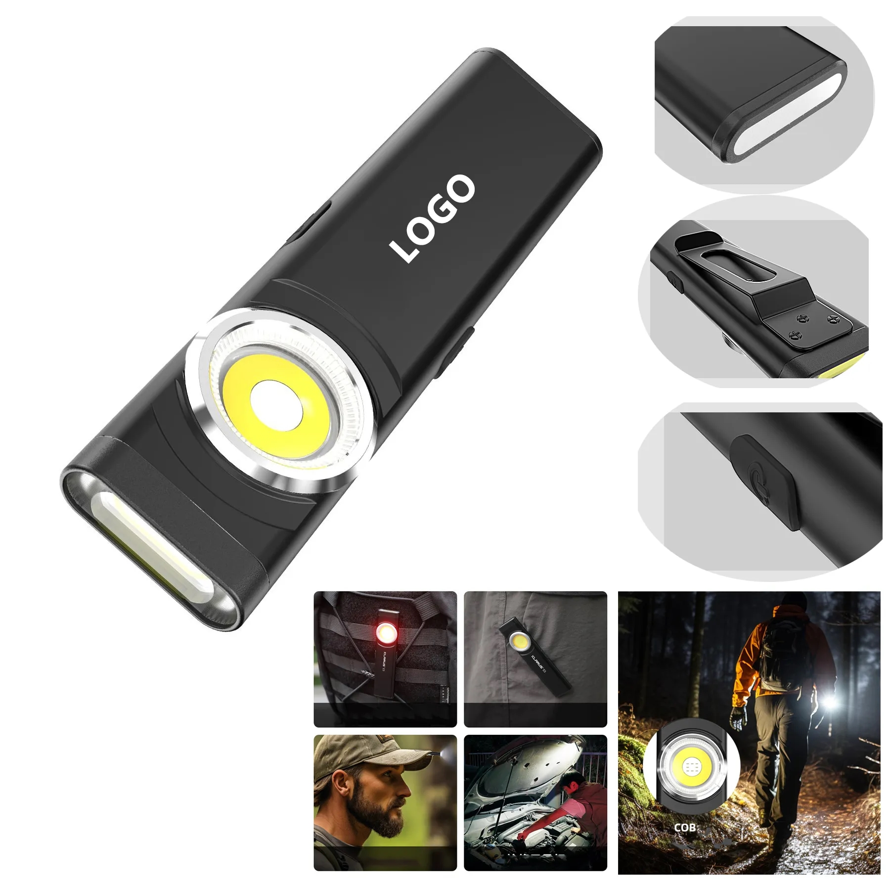 Rechargeable COB Pocket Work Light 7