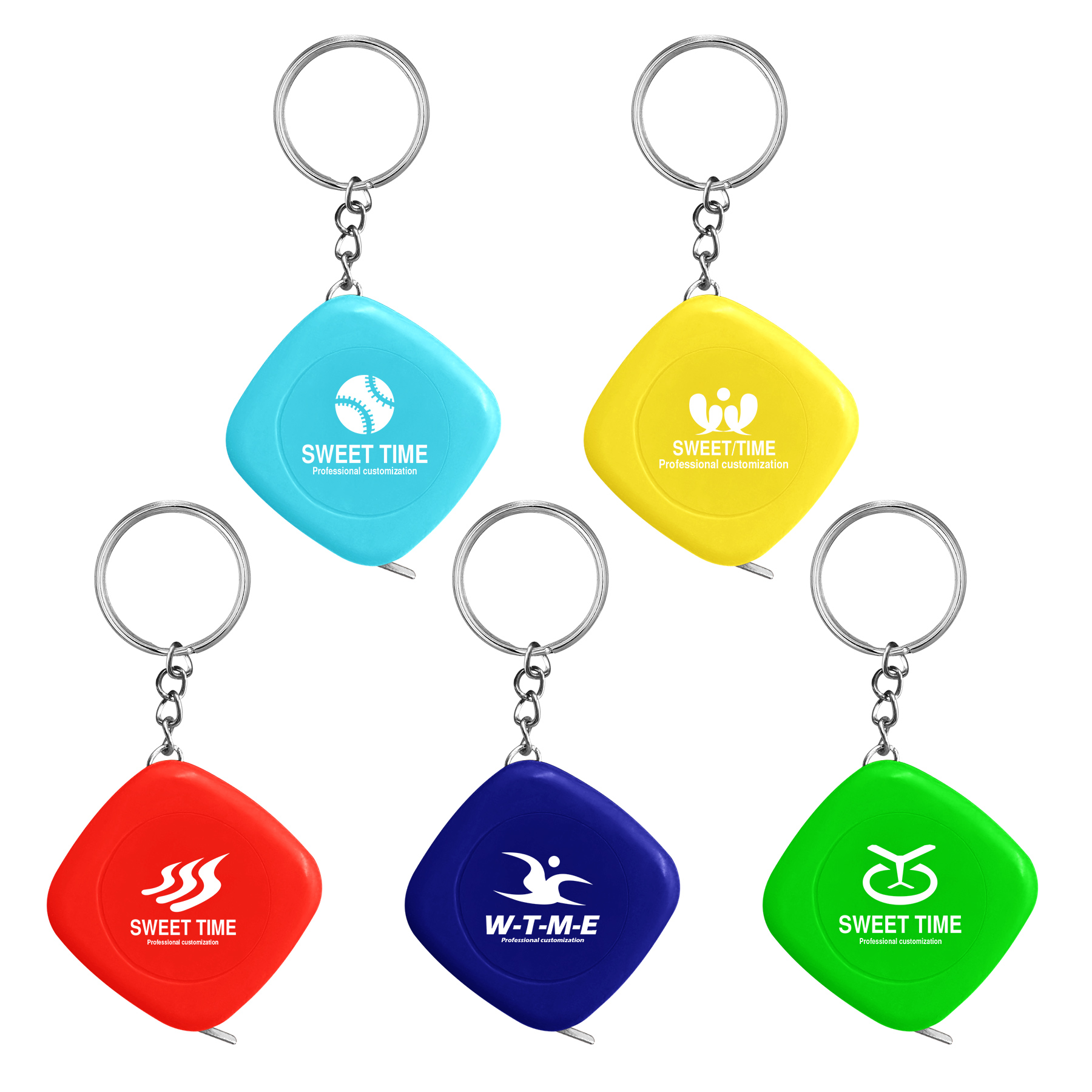 Measuring Tape Keychain