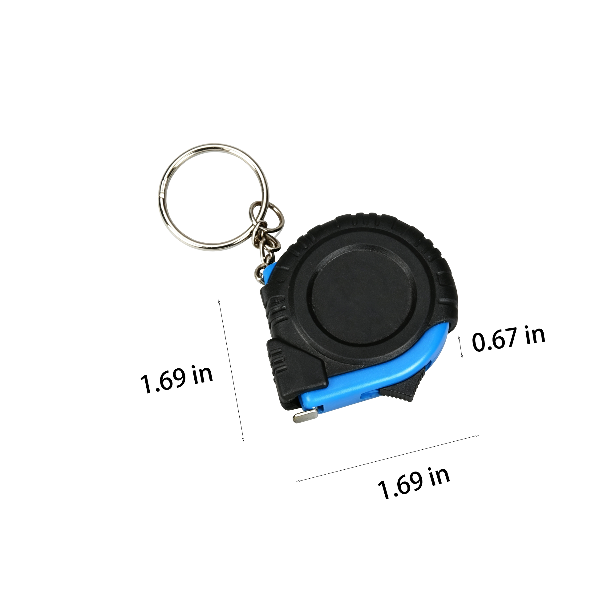 1.7 Inch Rubber Coated Tape Measure 3