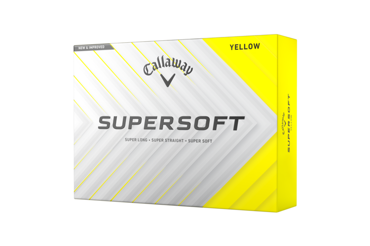 Callaway Supersoft Golf Balls - Yellow 3
