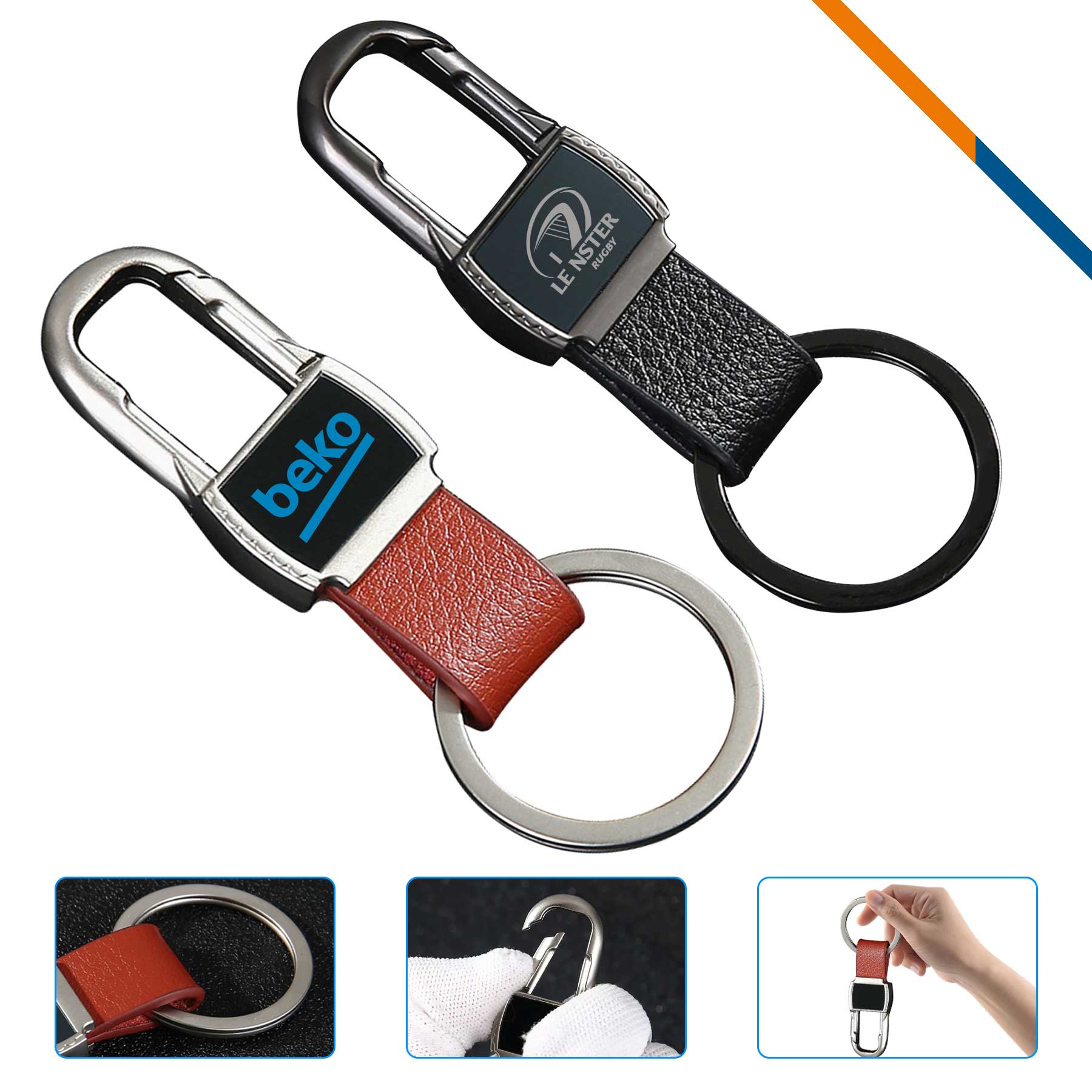 Vorli Delicate Metal Keychain