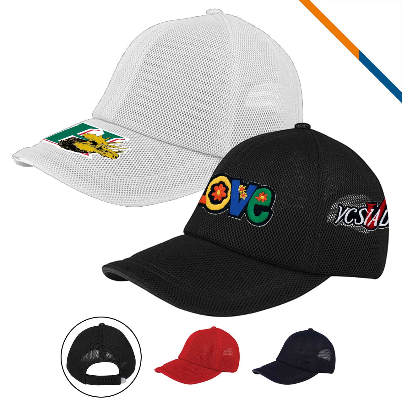 FitVent Deluxe Mesh Performance Cap
