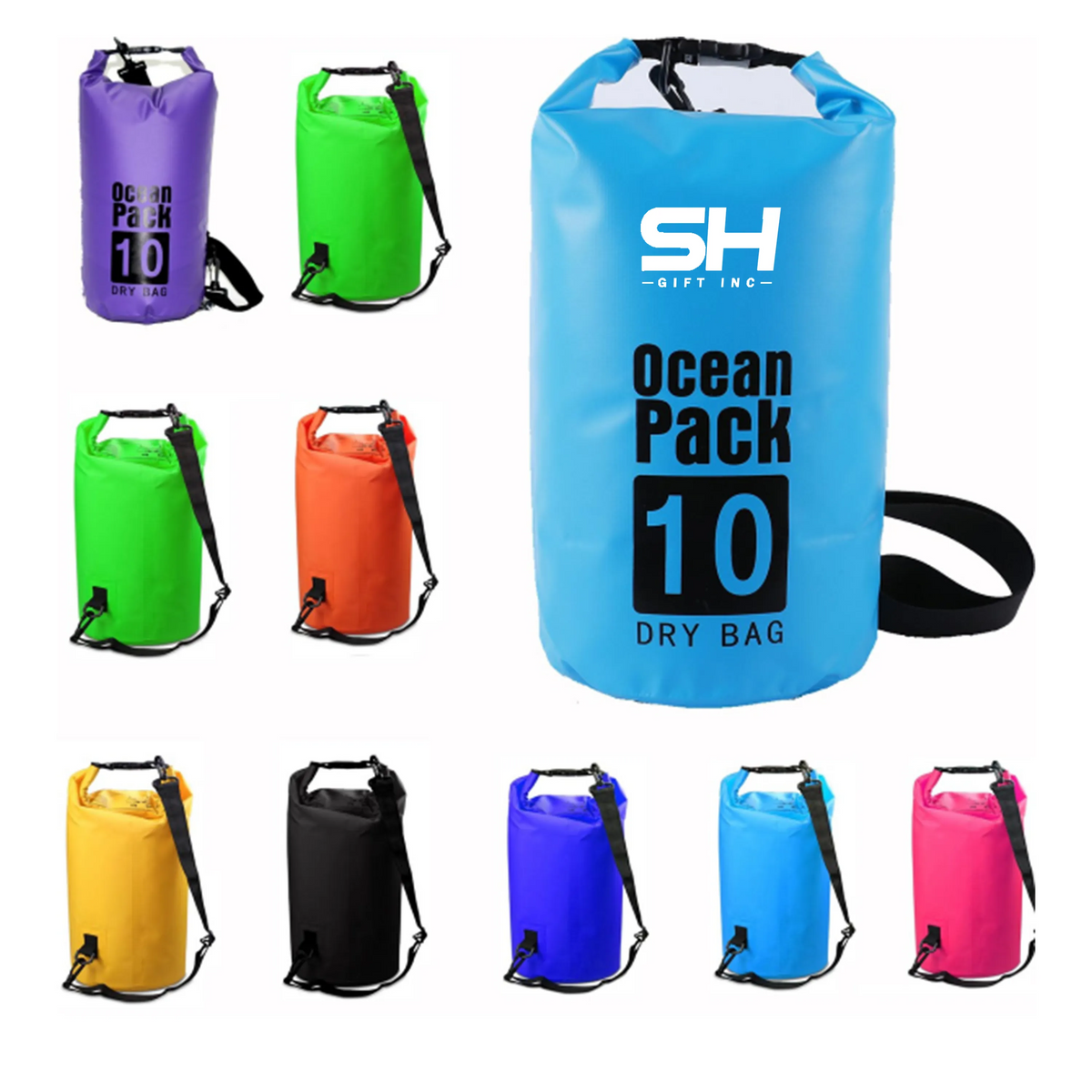 10L Outdoor Swimming Waterproof Dry Bag