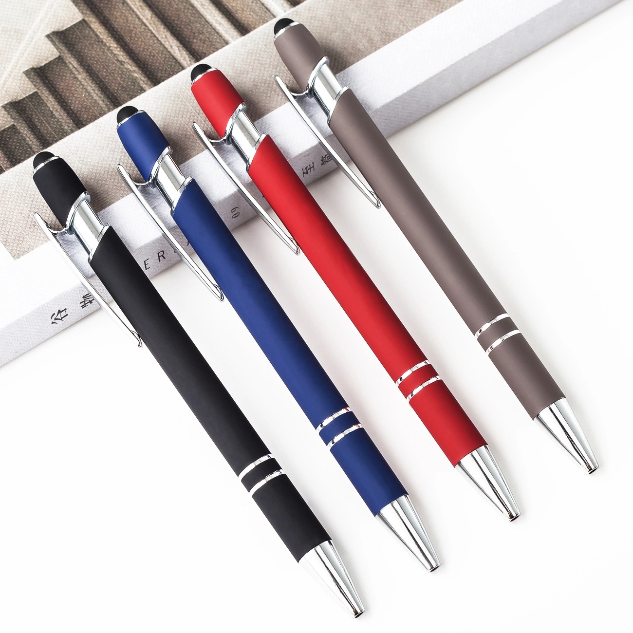 Metal Pen with Stylus 17