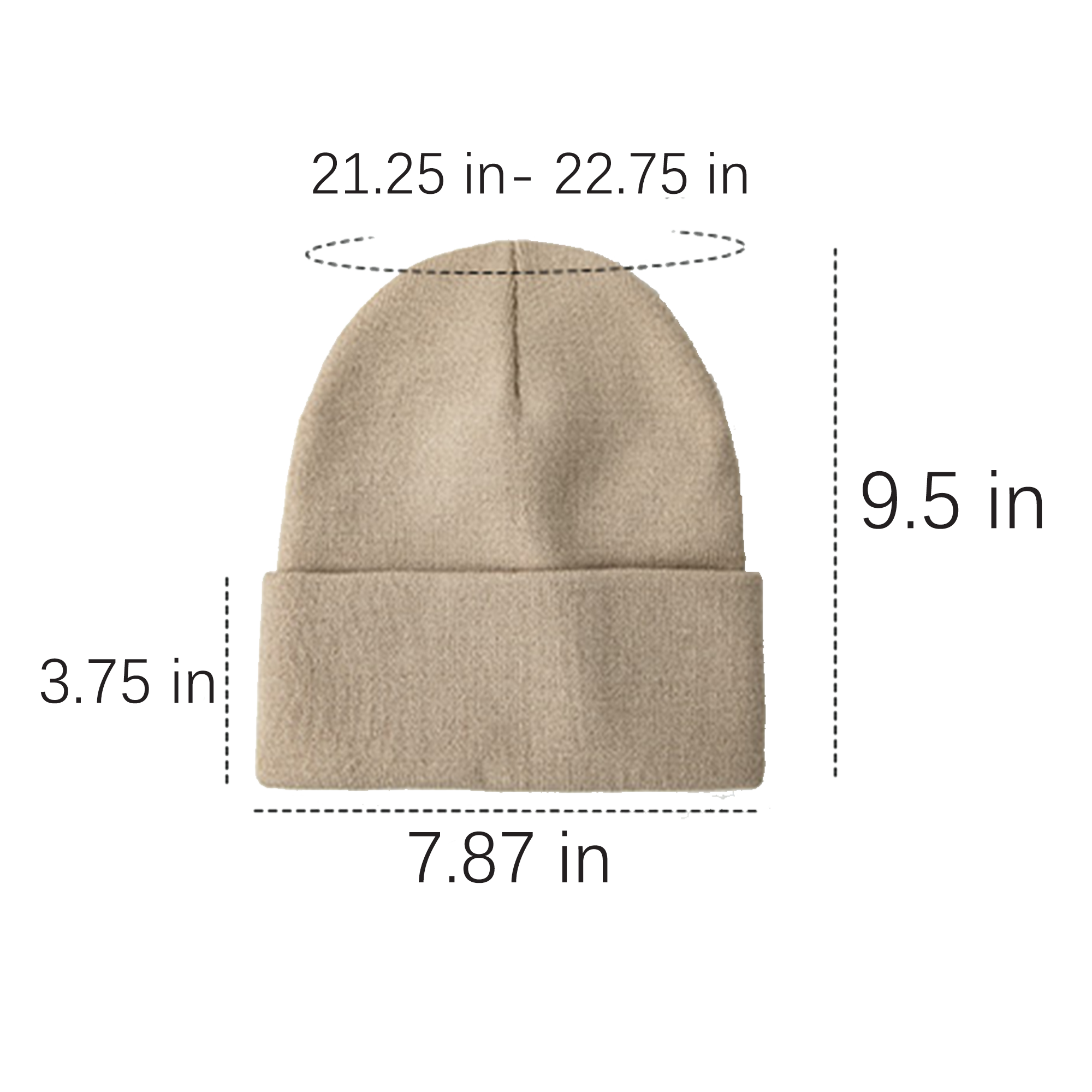 Unisex Knit Beanie Hat 14
