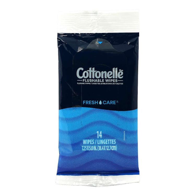Cottonelle Freshcare Flushable Wipes - 14 Count 3
