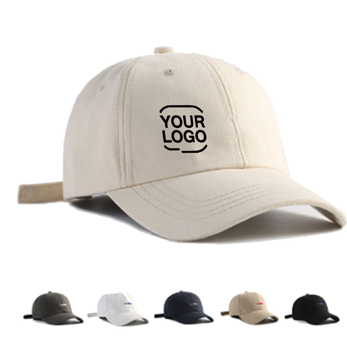 Solid Color Cotton Hat 4