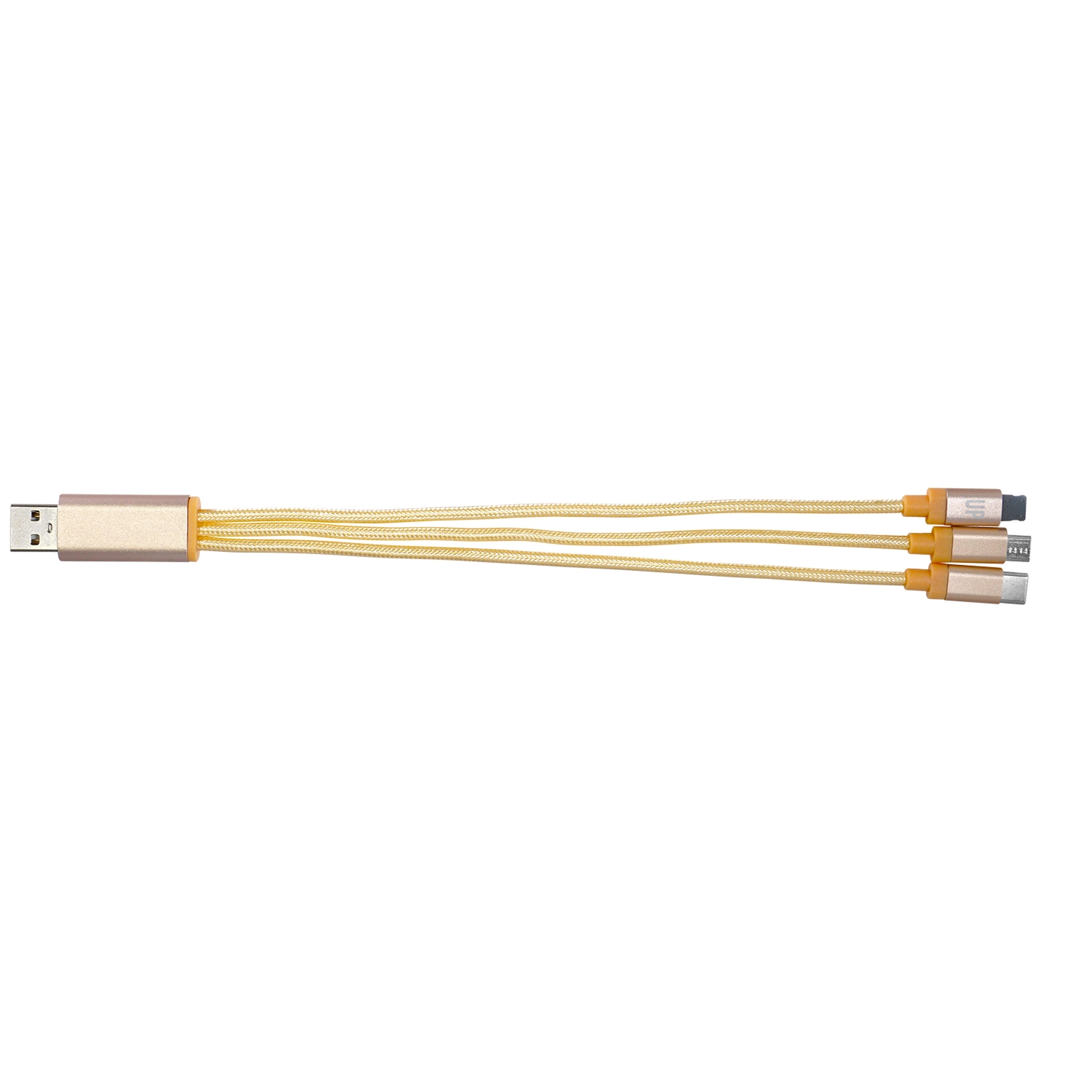 Metallic 3 in 1 Charging Cable 2