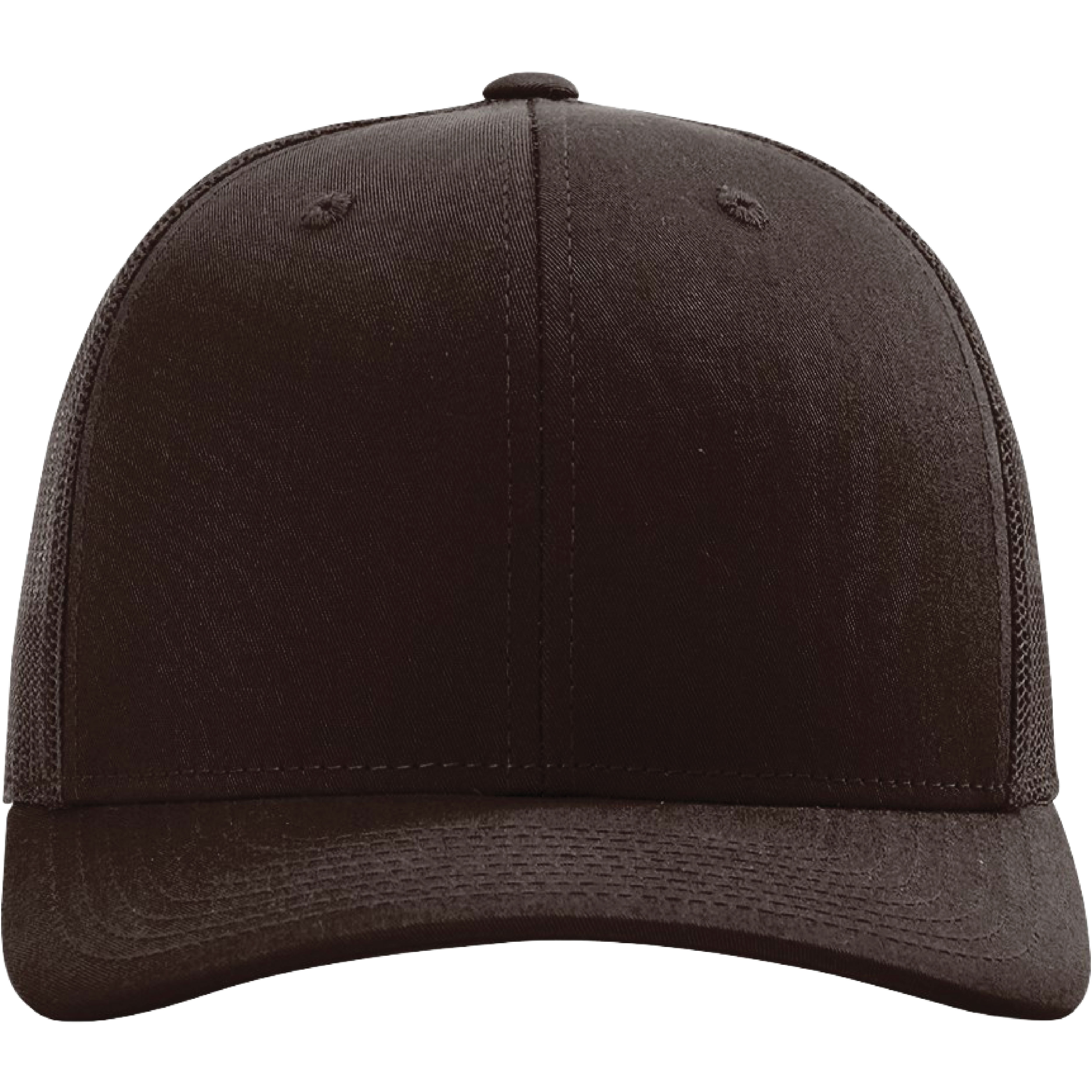 Richardson 112 6-Panel Snapback Trucker Hat w/Leatherette Adhesive Patches or Embroidery 279