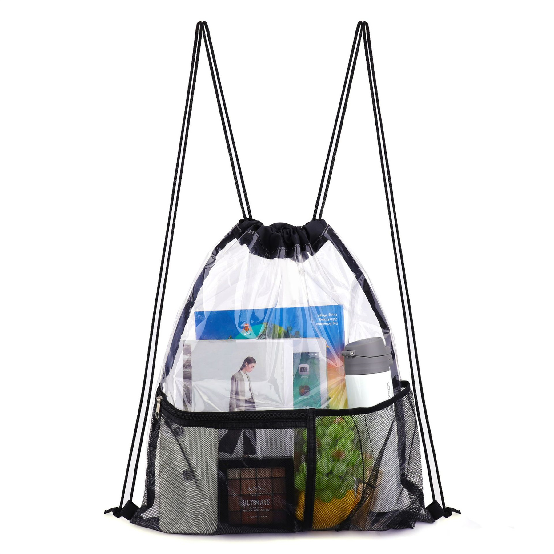 Clear Drawstring Backpack 3