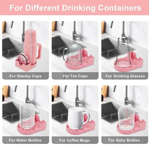 Water Bottle Drying Rack for Commutes, Fitness and Travel 2