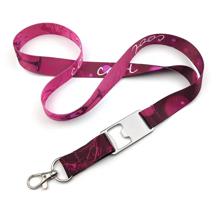 Polyester Personalized Lanyard With Bottle Opener 11