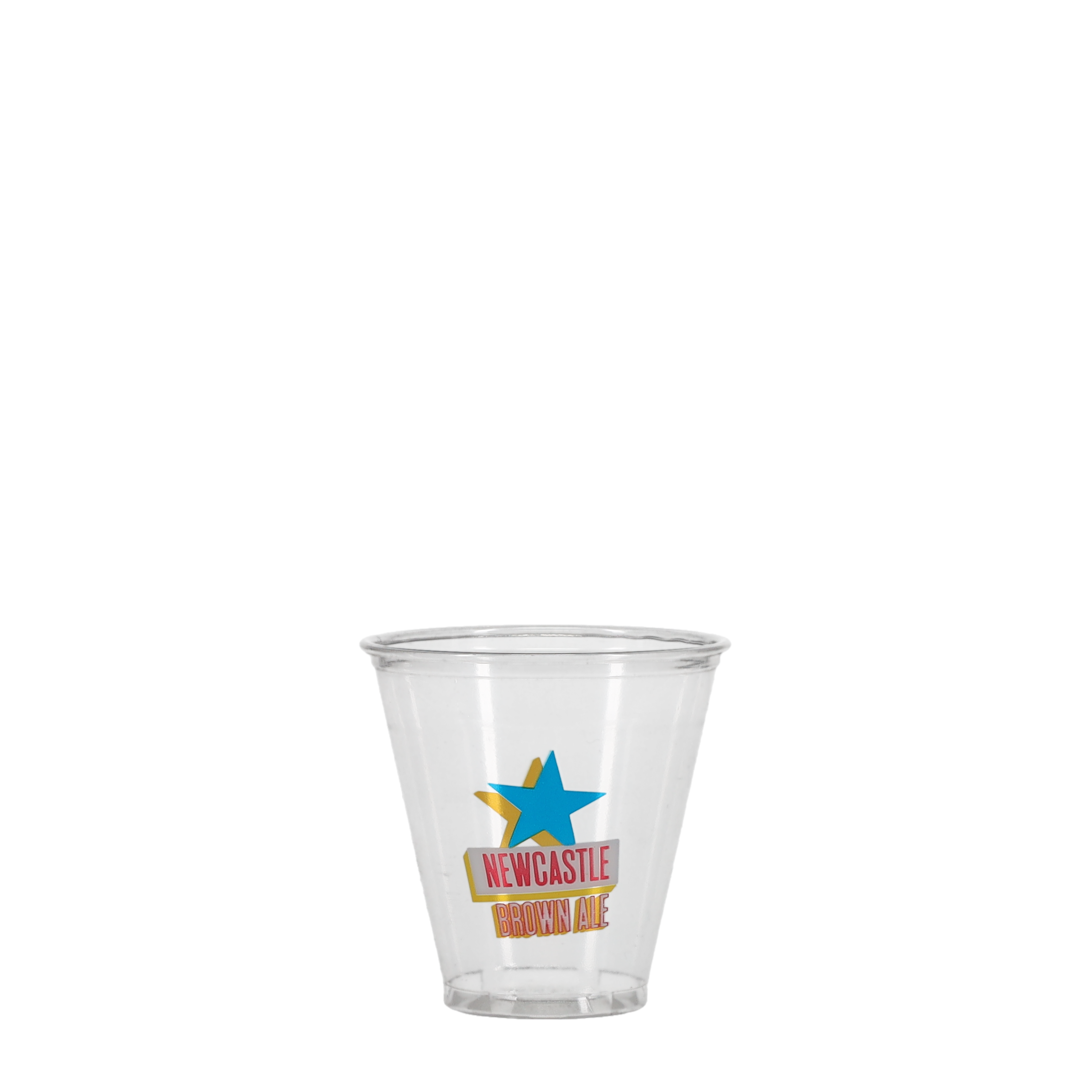 5 oz Soft Sided Plastic Cup Frosted Hi-Speed Print 5