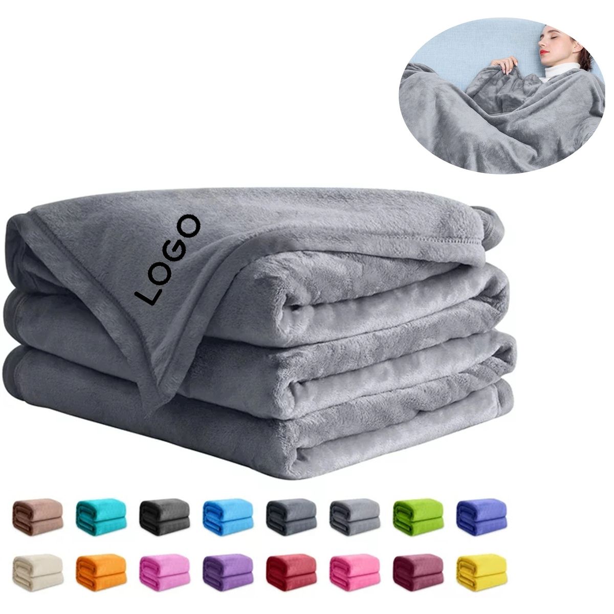 Fleece Throw Blanket