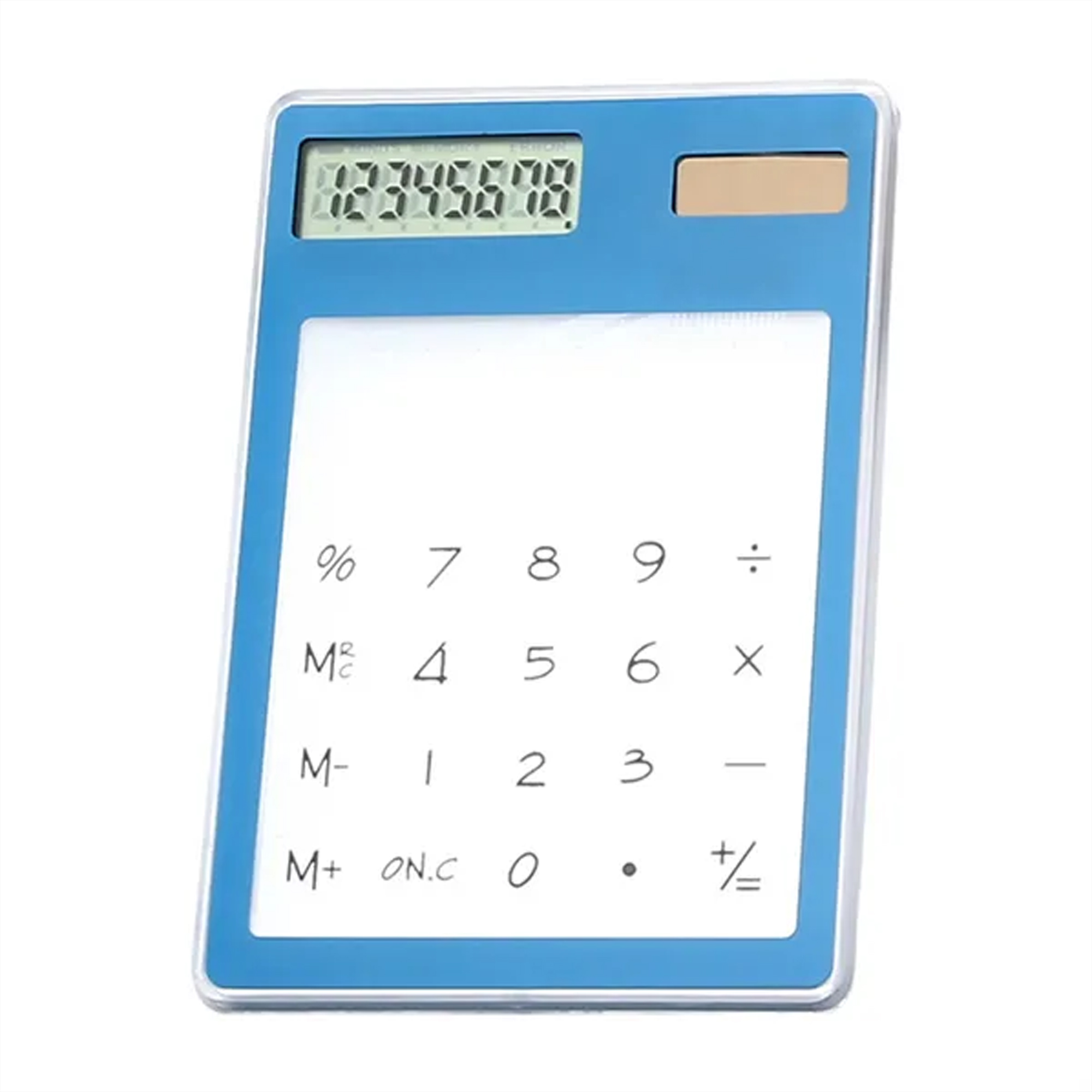 Transparent Solar Desk Calculator 17