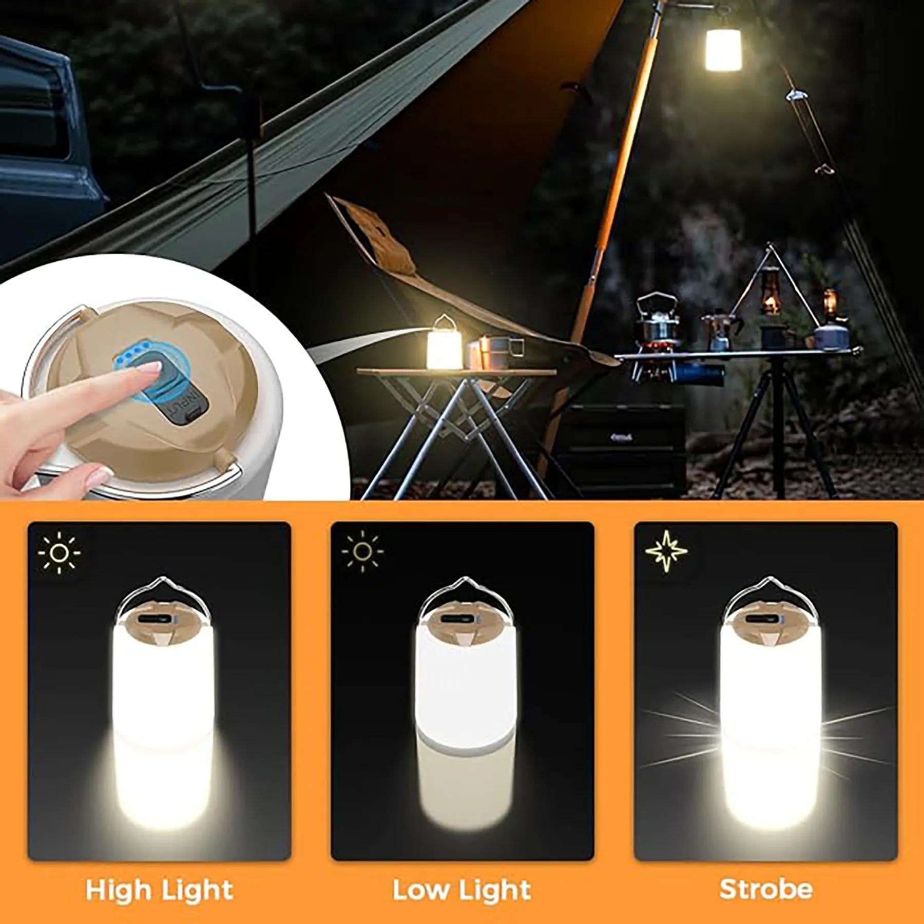 Rechargeable LED Camping Lantern 23
