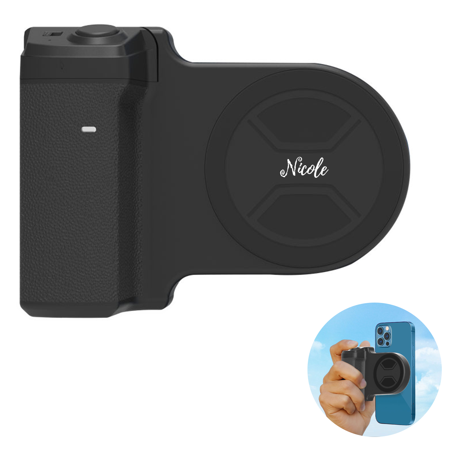 Bluetooth Magnetic Wireless Control Phone Selfie Grip