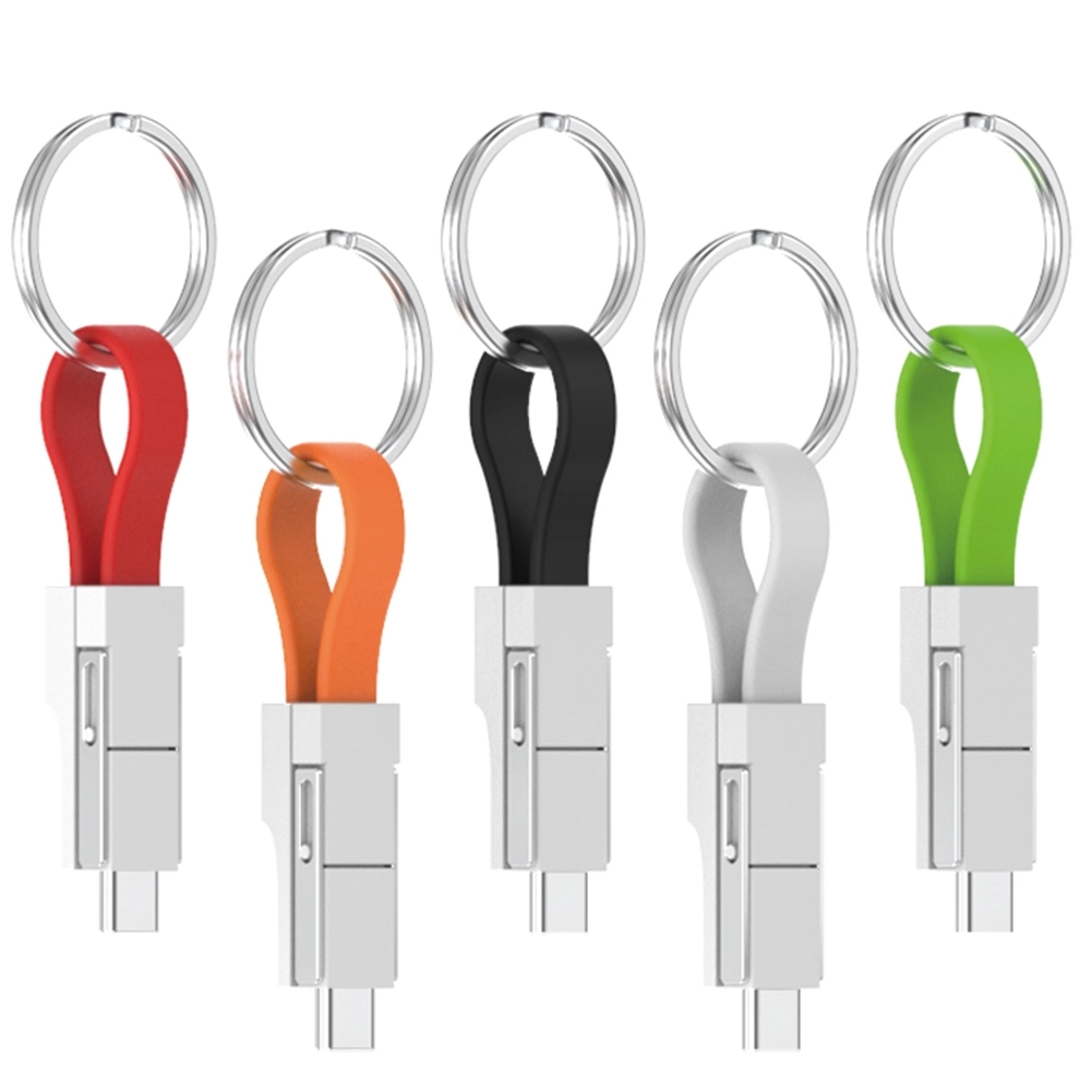 Keychain 3-in-1 Cell Phone Charging Cable