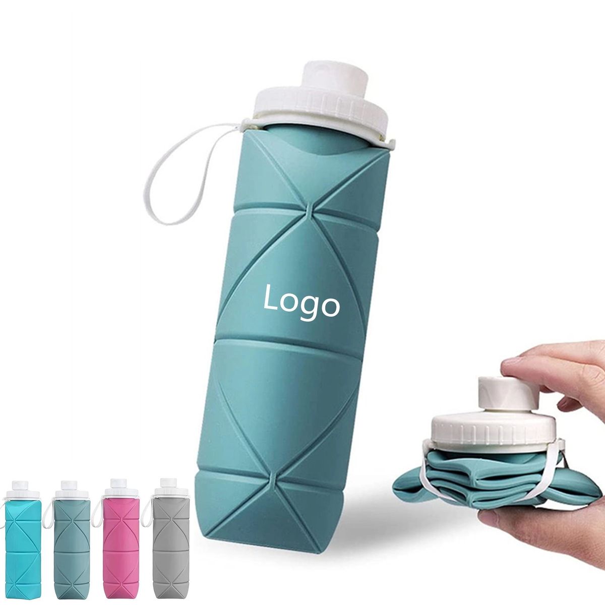 Silicone Collapsible Water Bottles