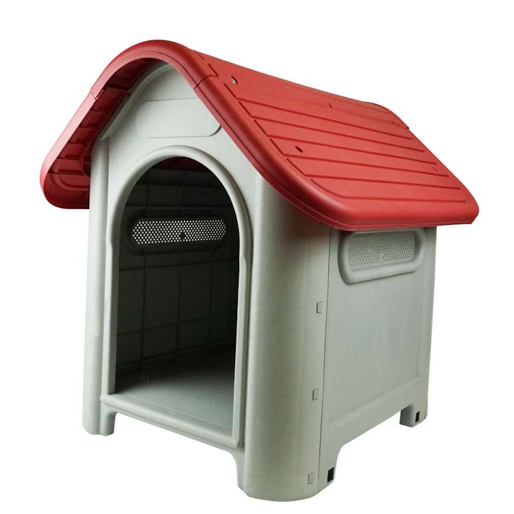Pet Dog House Red 3