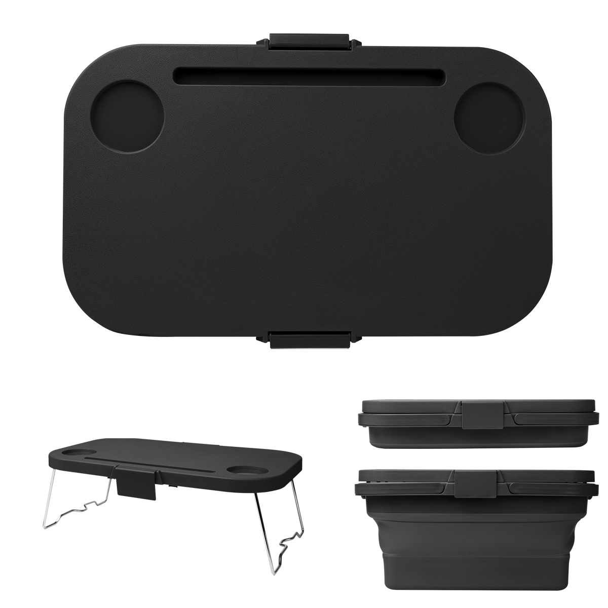 Collapsible Picnic Basket Cooler - Thumbnail 2