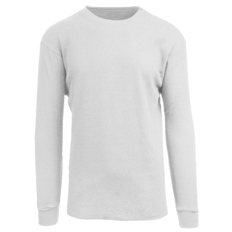 Adult Heavyweight Thermal Shirts - White S-2X 3