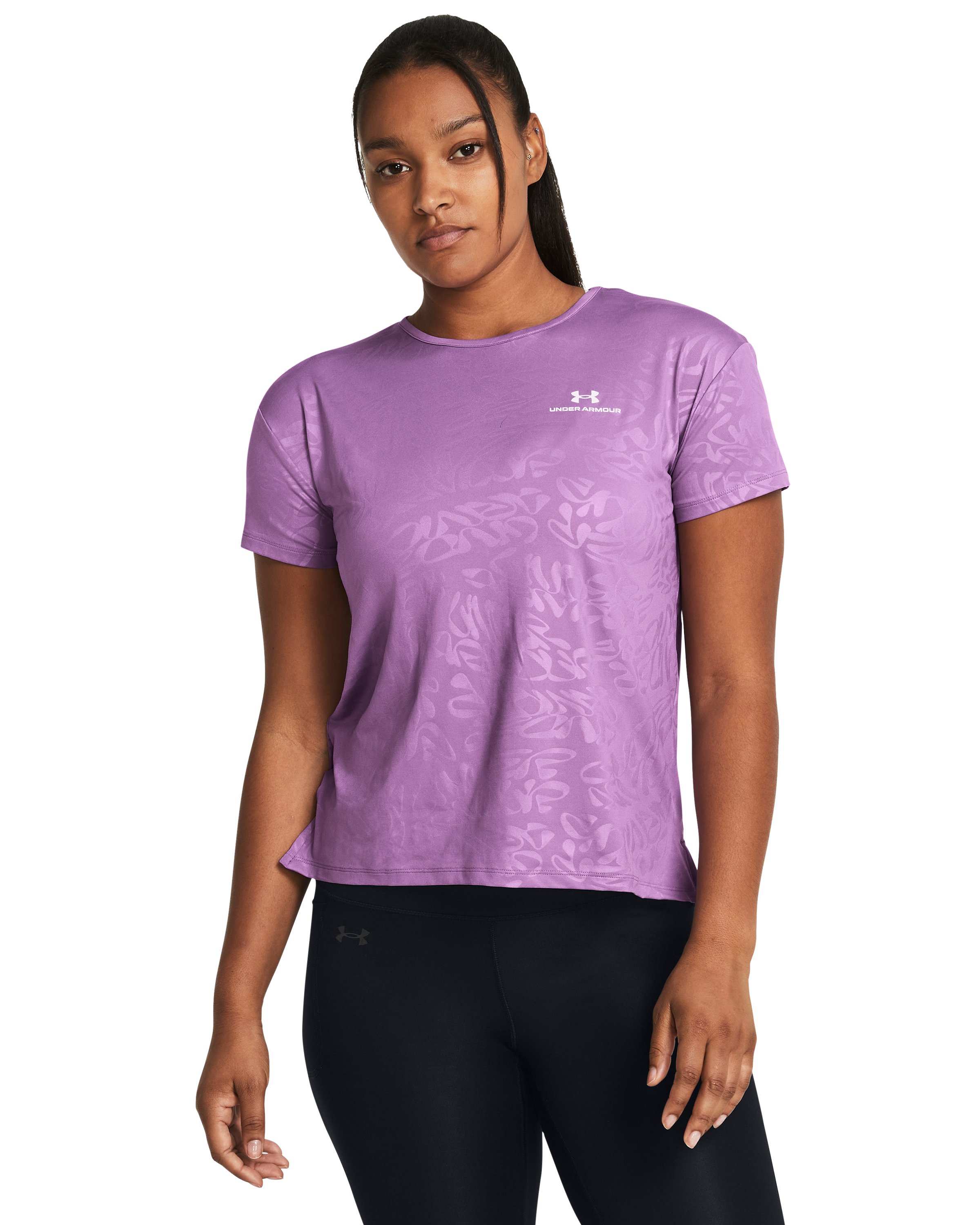 Women's UA Vanish Energy Emboss Short Sleeve 7