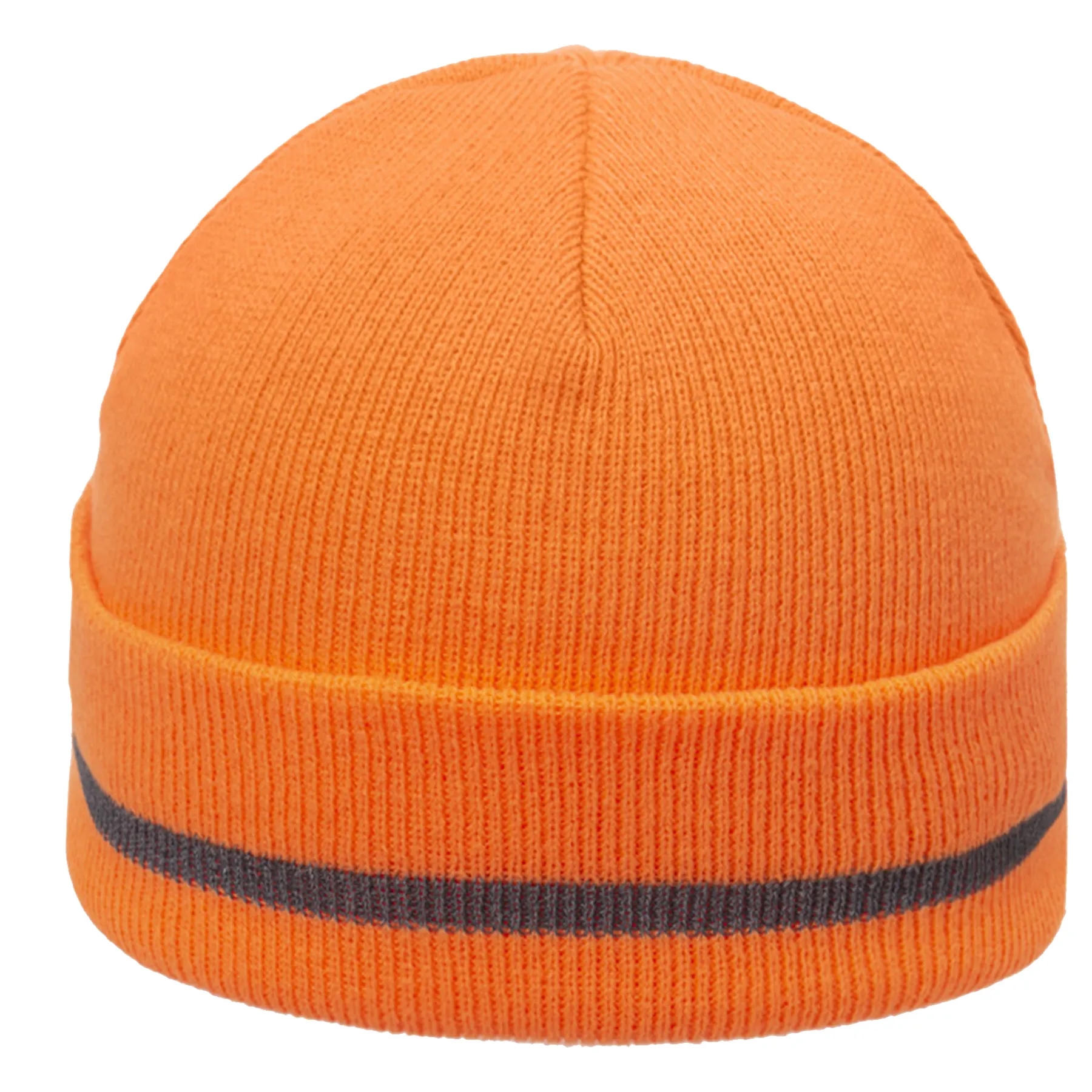 Embroidered Reflective knitted beanie hat 11
