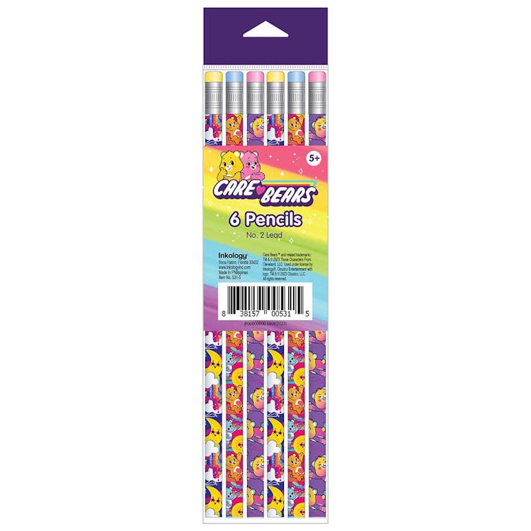 Care Bears Pencils - 6 Pack 3