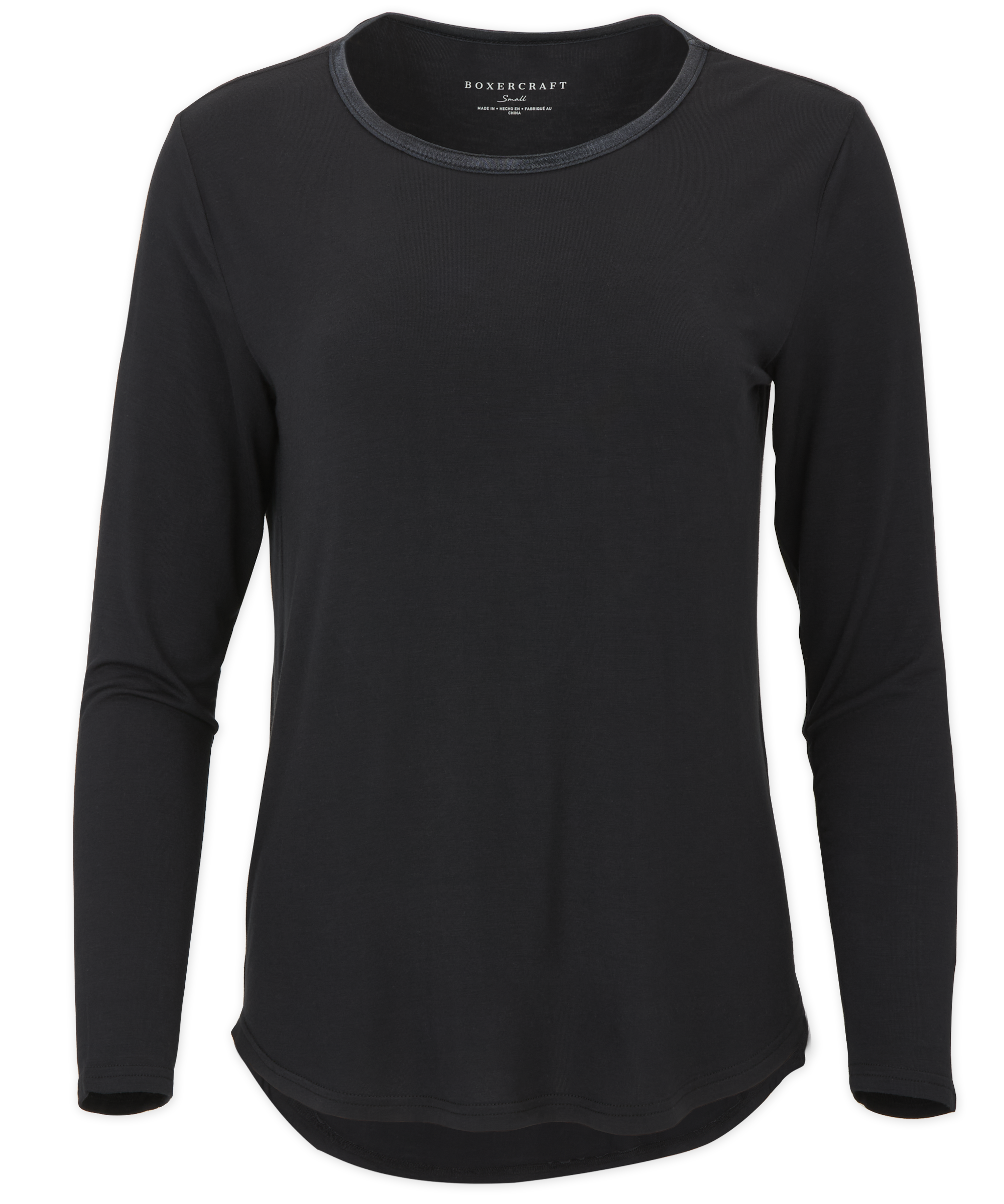 BOXERCRAFT  WOMEN'S BAMBOO LONG SLEEVE TEE