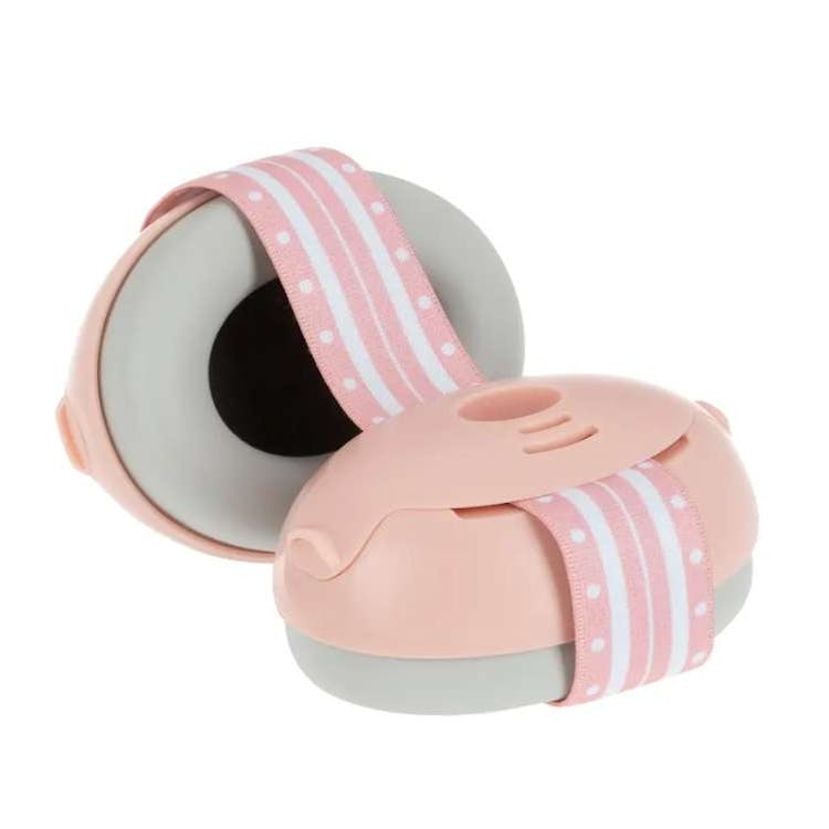 Nuby Soft Sounds Earmuffs - Pink Adjustable 3