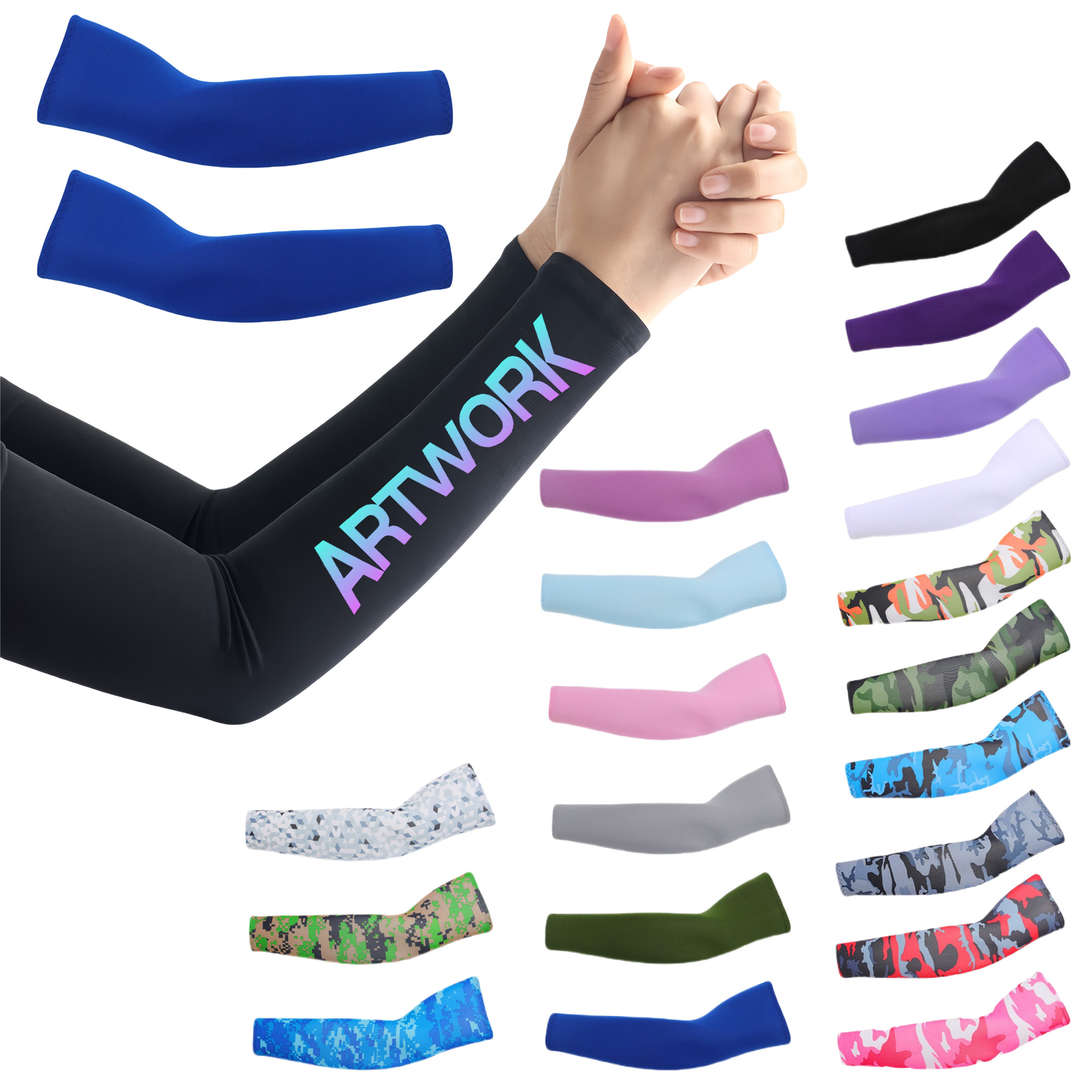 Cooling Running Sun Protection Sleeves 12