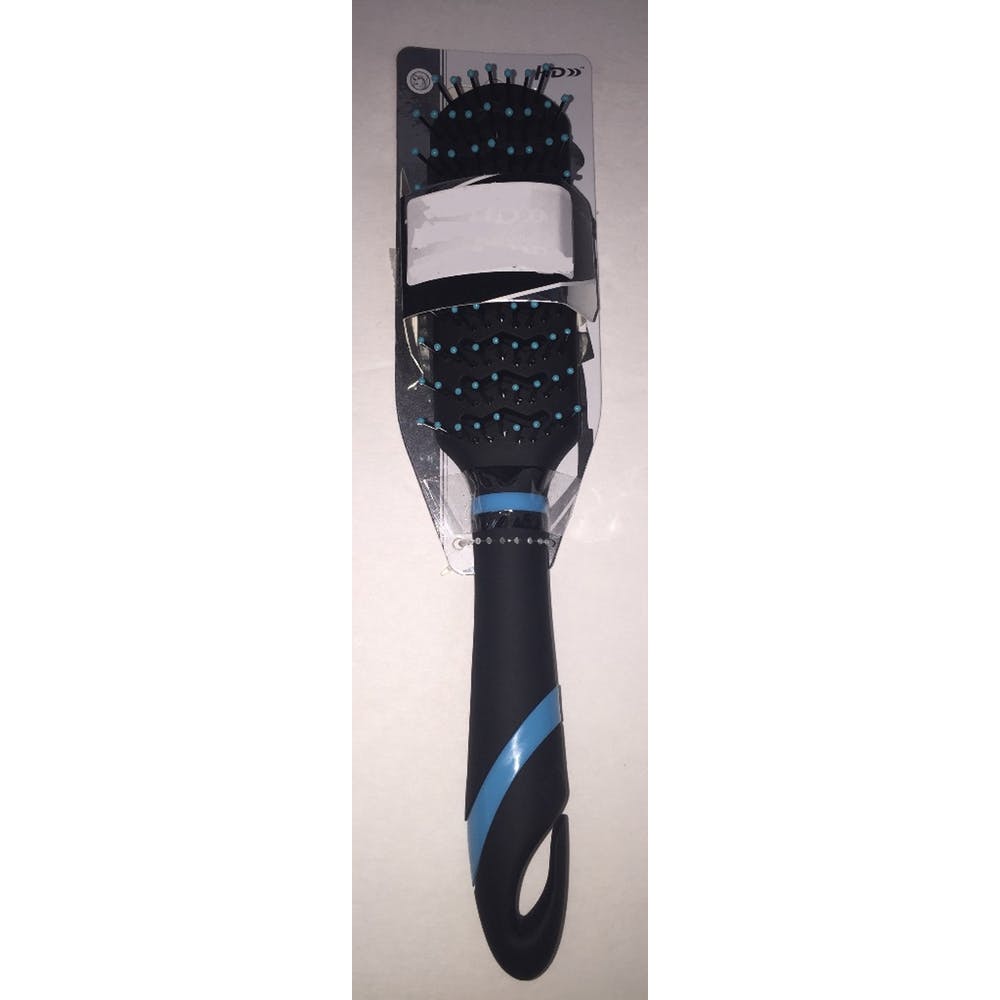 Rectangular Hairbrushes - Black Plastic 3